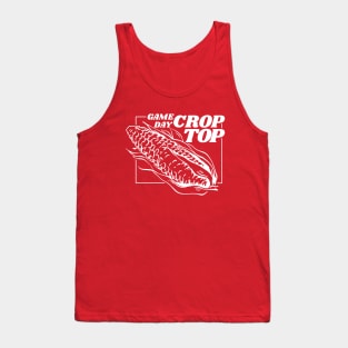 My Gameday Crop Top // Funny Nebraska Football Corn Tank Top